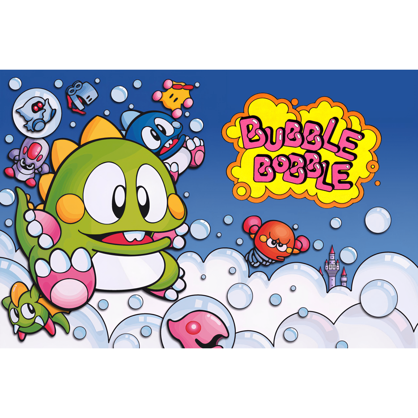 Tapis arcade BUBBLE BOBBLE