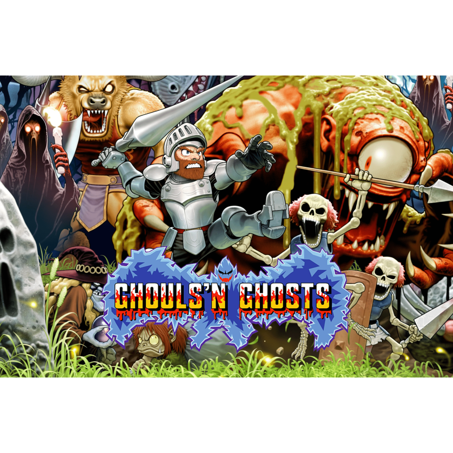 Tapis arcade GHOULS'N GHOSTS