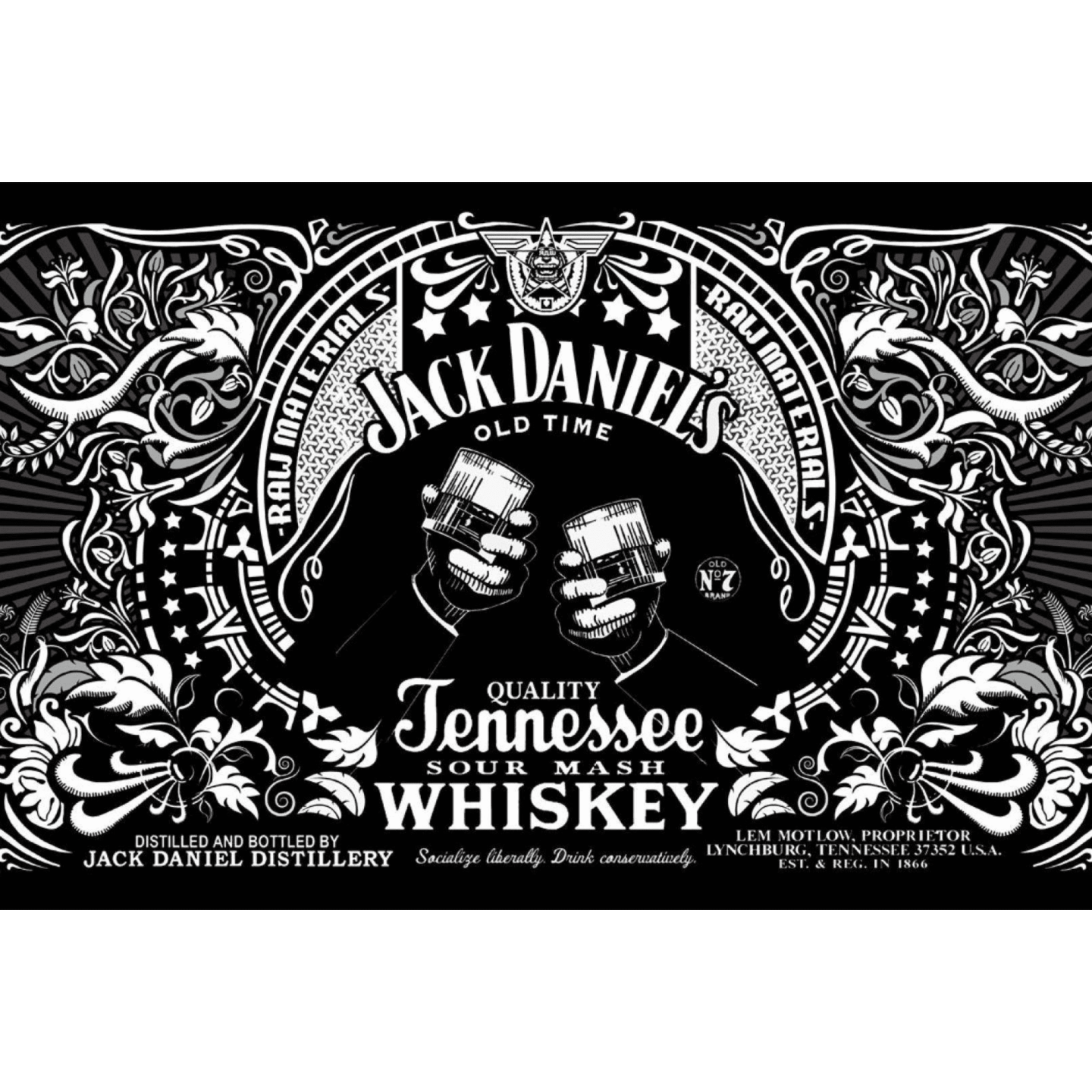 Tapis arcade JACK DANIEL'S V1