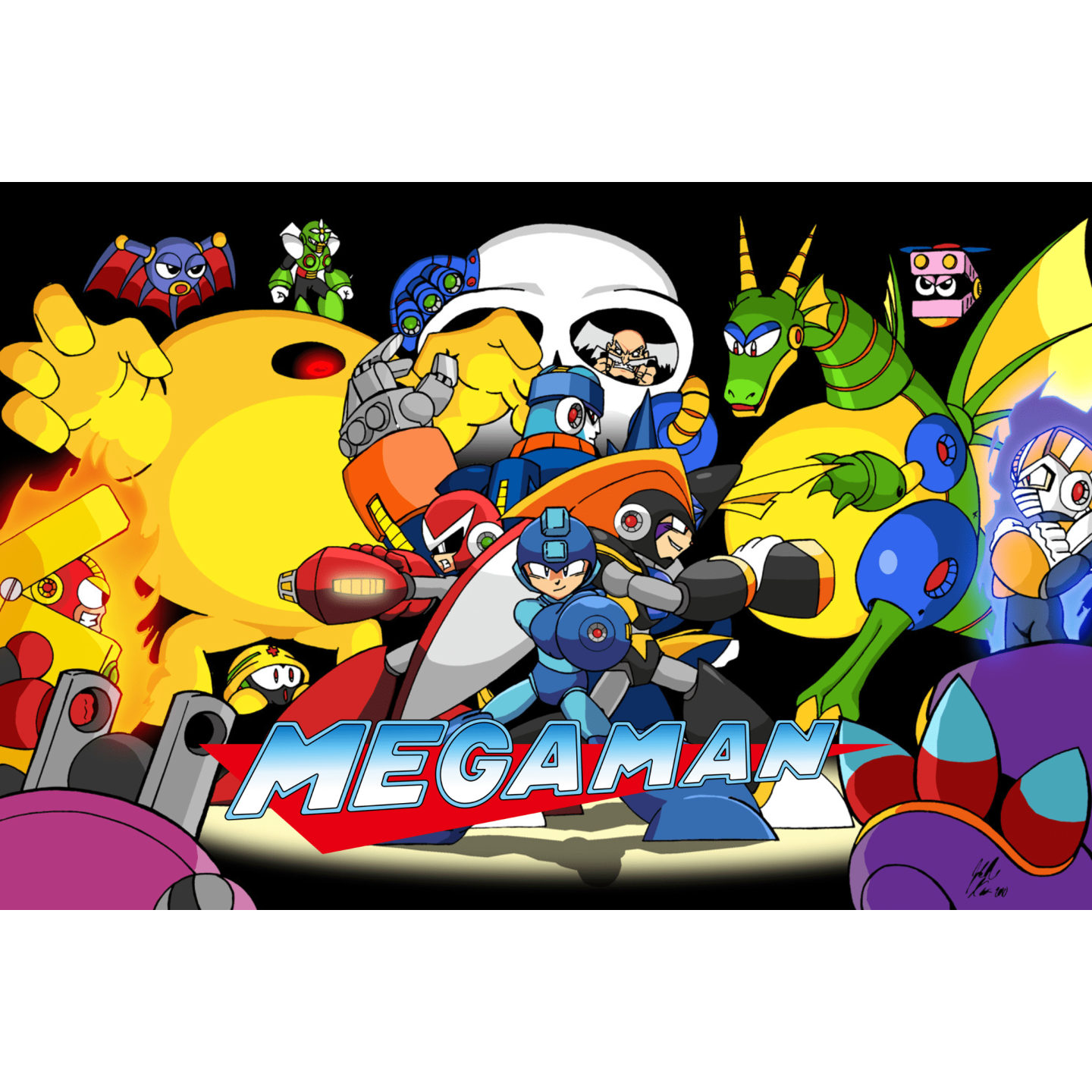 Tapis arcade MEGAMAN V2