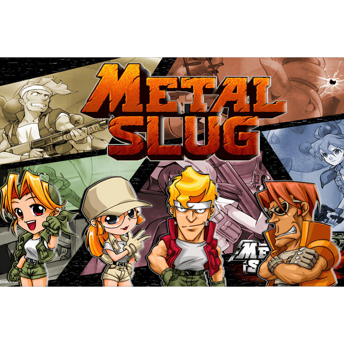 Tapis arcade METAL SLUG V1