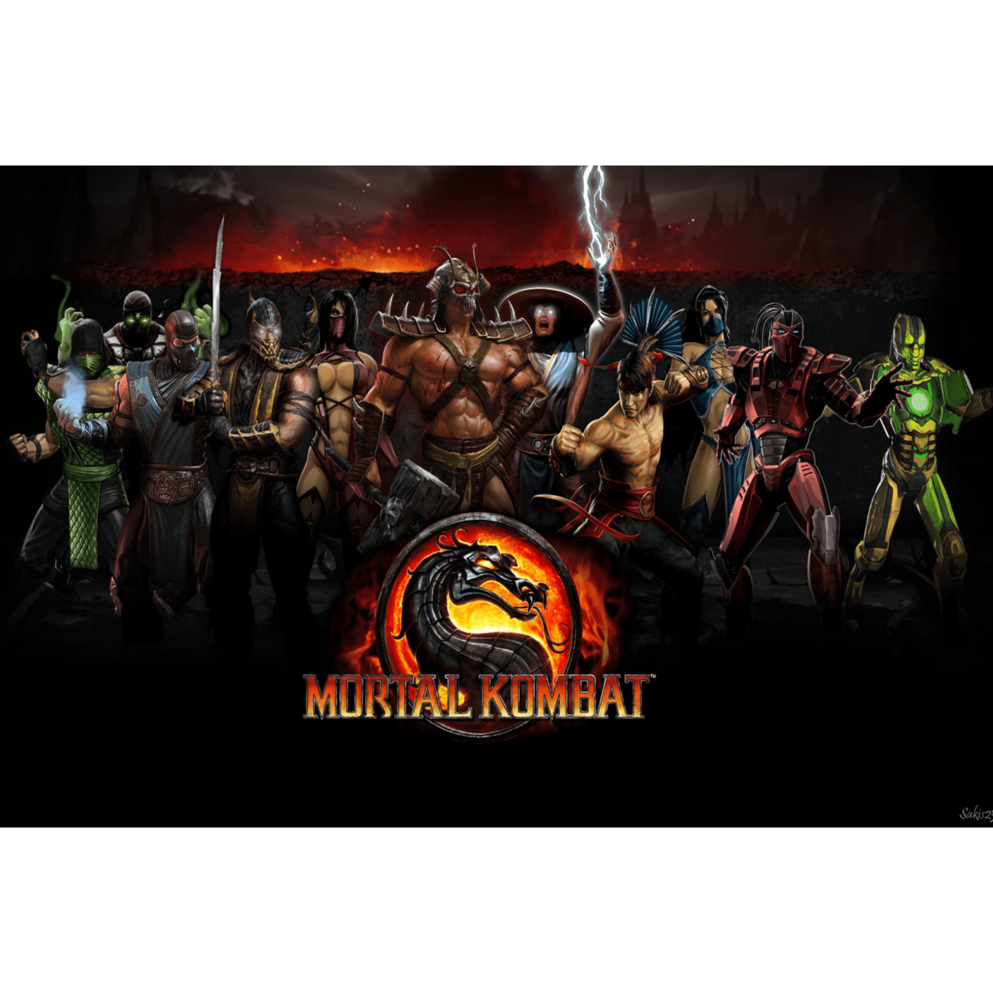 Tapis arcade MORTAL KOMBAT V2