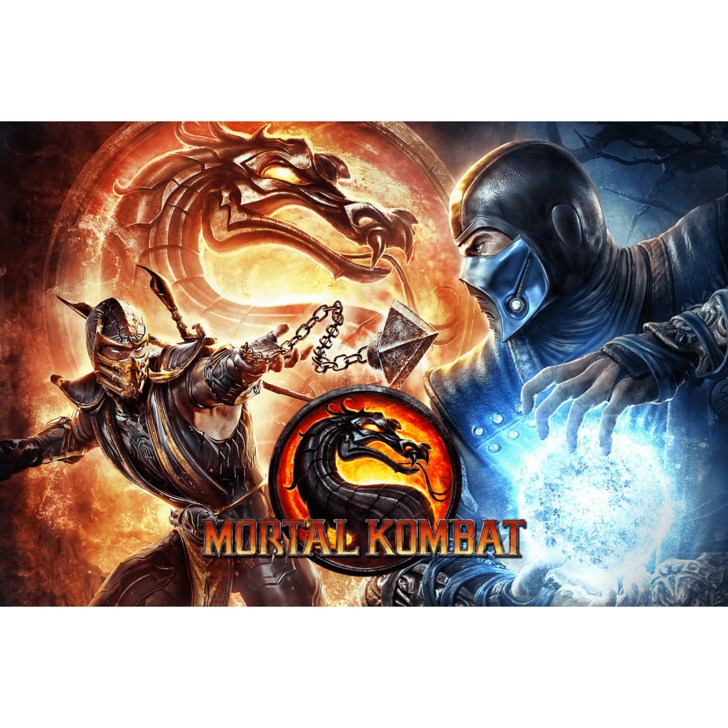 Tapis arcade MORTAL KOMBAT V1
