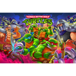 Tapis arcade NINJA TURTLES V1