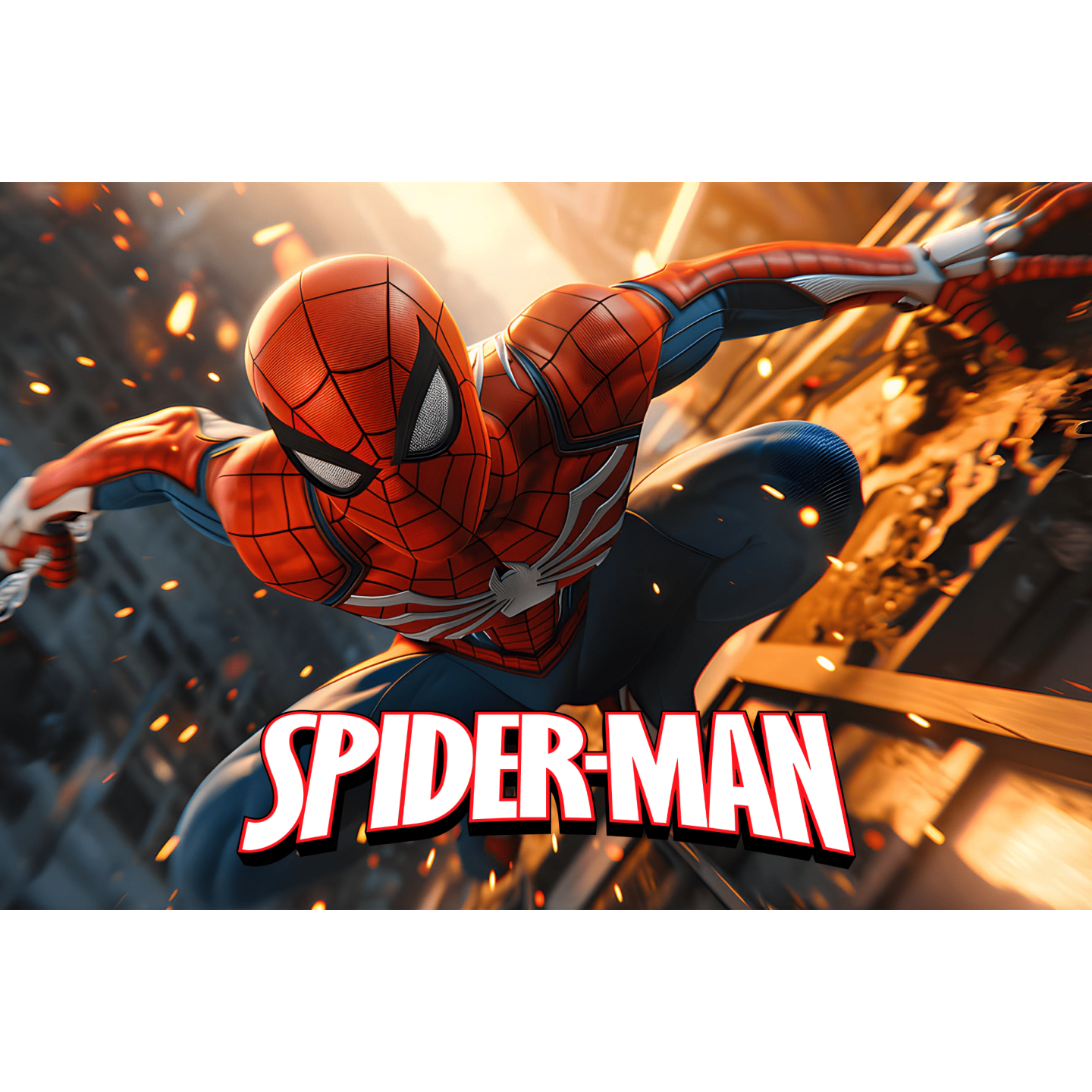 Tapis arcade SPIDER-MAN V2